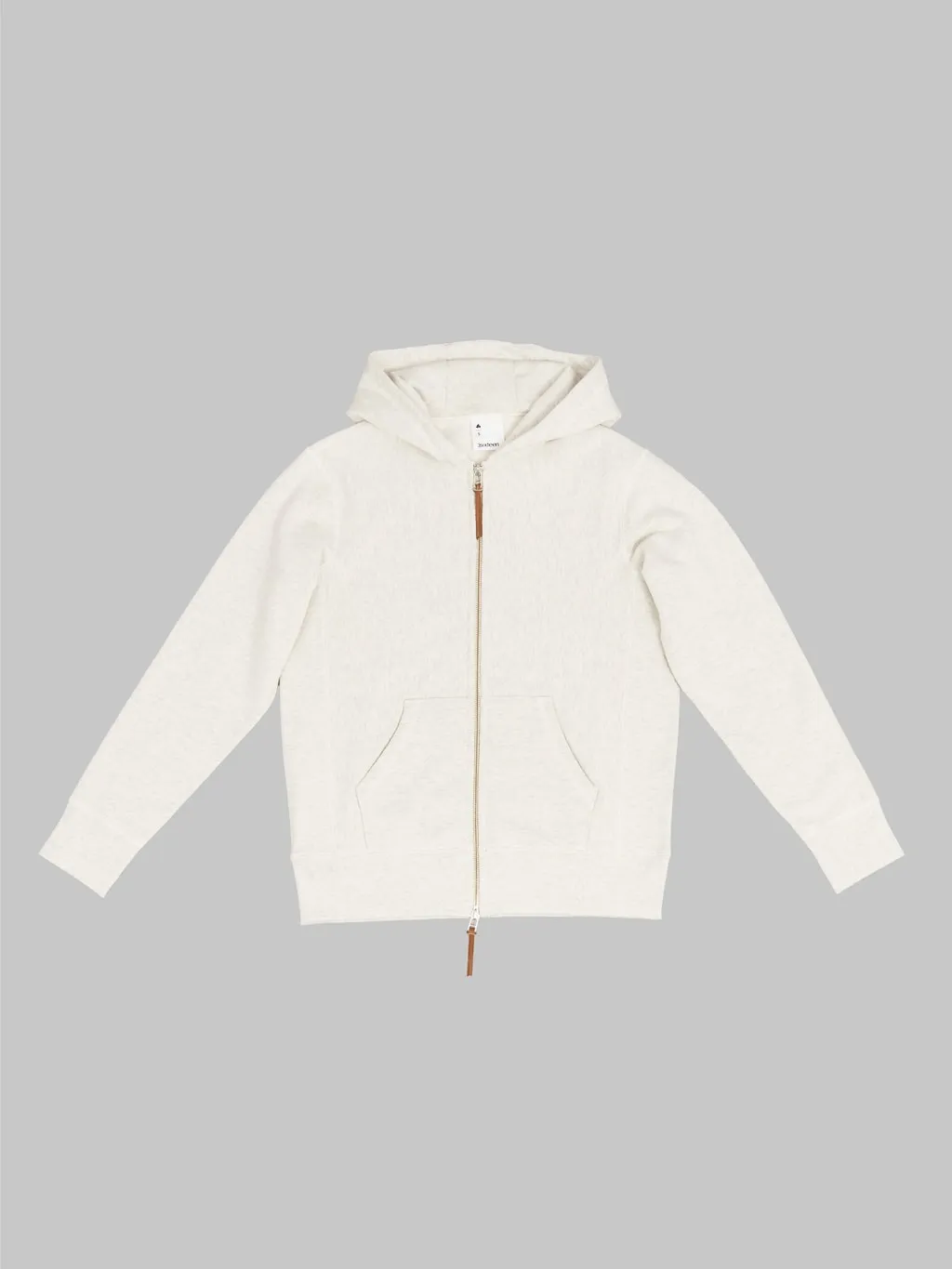 3sixteen Heavyweight Zip Hoody Oatmeal