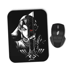 A Hero's Dark Reflection - Mousepad