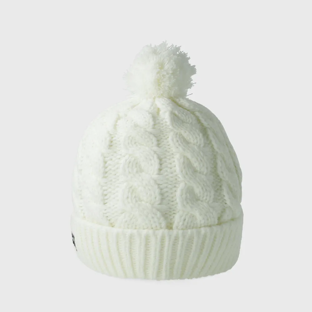 Airwalk Unisex Cable Knit Beanie White _ 181399 _ White