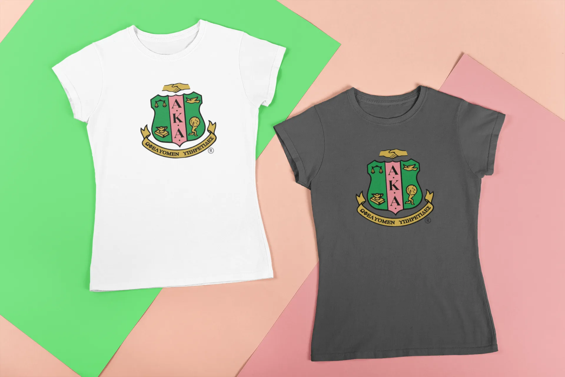 Alpha Kappa Alpha (AKA) Shield Shirt