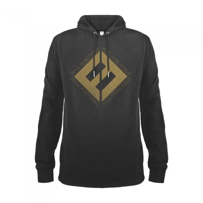 Amplified Unisex Adult Concrete & Gold Foo Fighters Hoodie