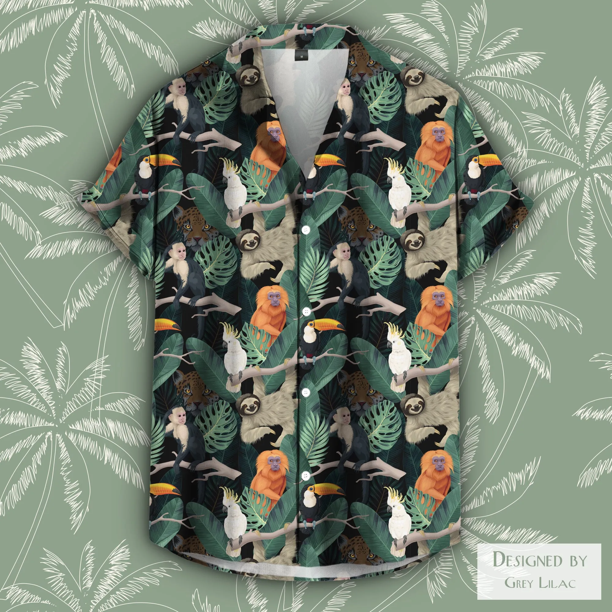 Animal Friends Hawaiian Shirt