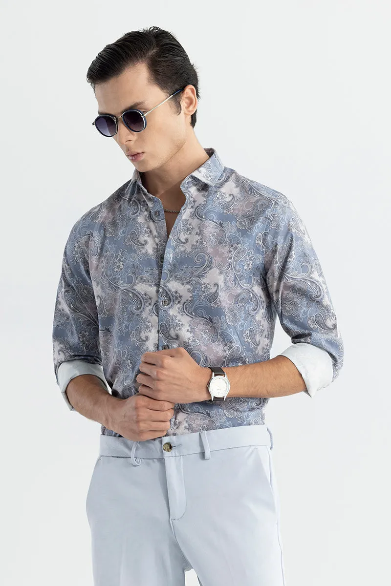 Antic Paisley Grey Shirt