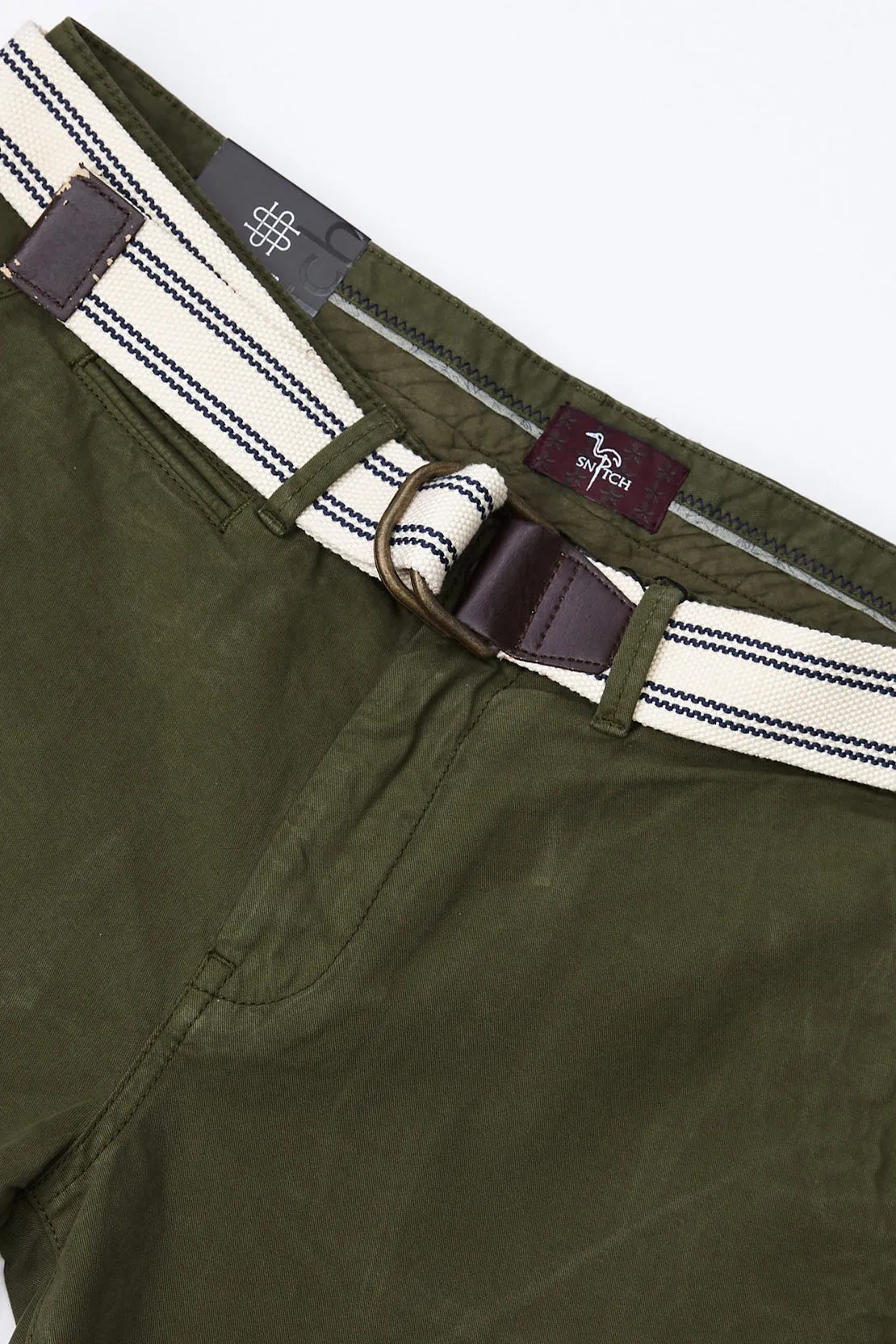 Army Green Shorts