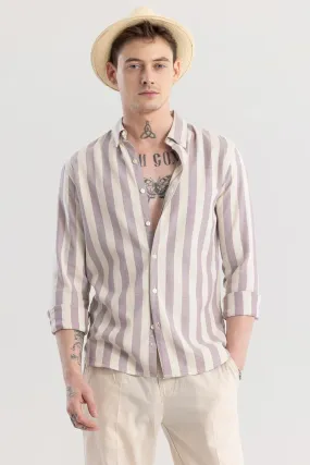 Aurora Lavender Stripe Shirt