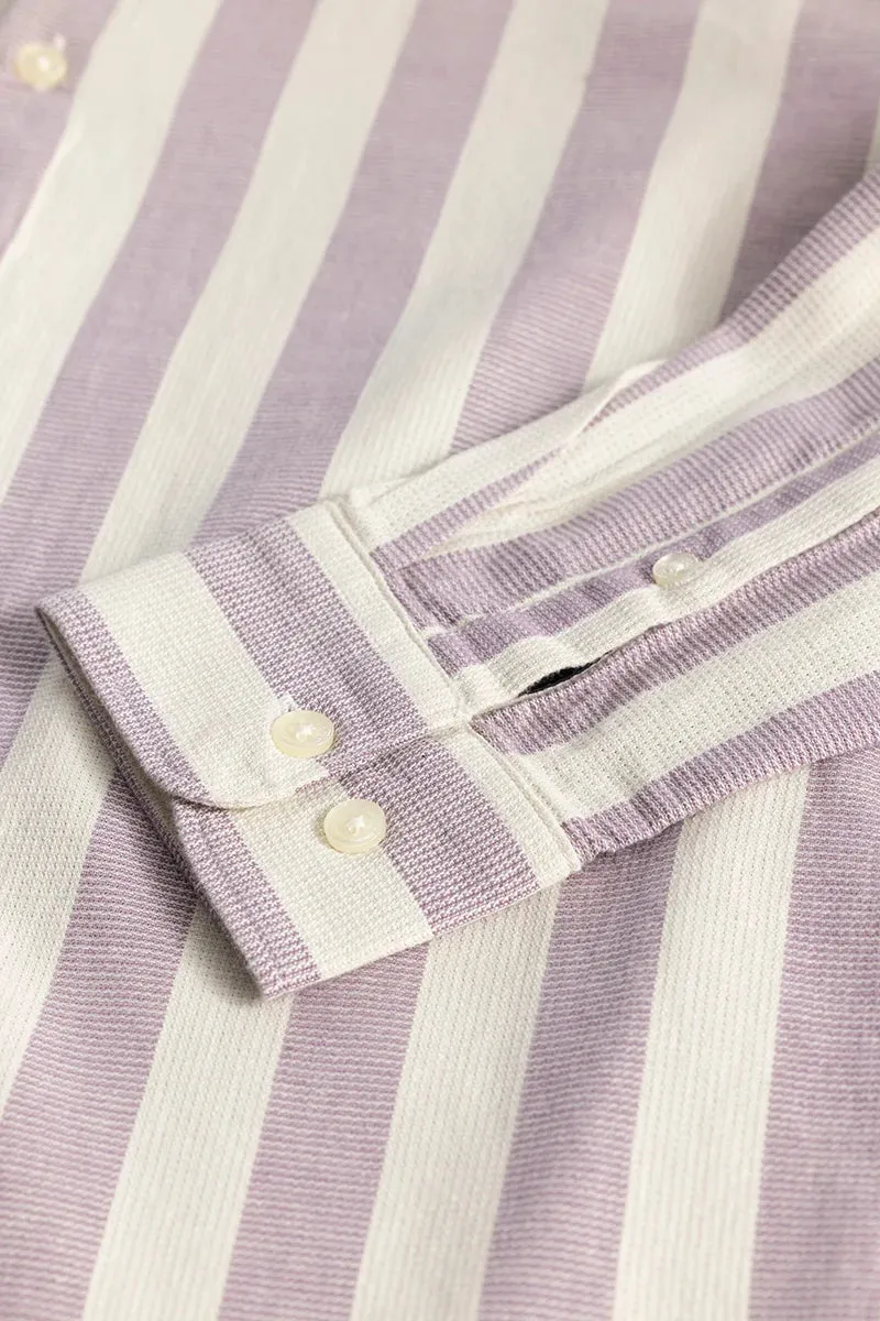 Aurora Lavender Stripe Shirt