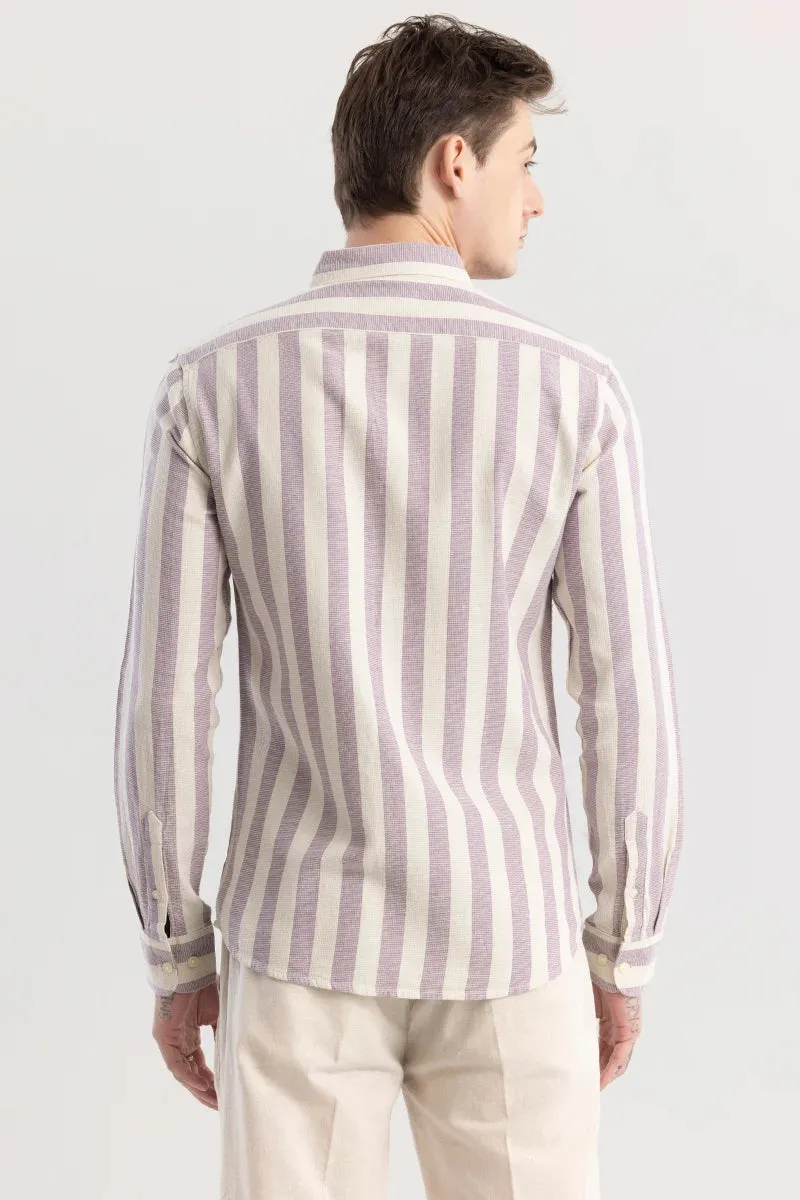 Aurora Lavender Stripe Shirt