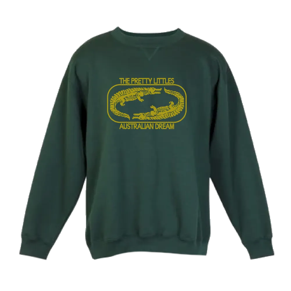 Australian Dream / Green Crew Neck