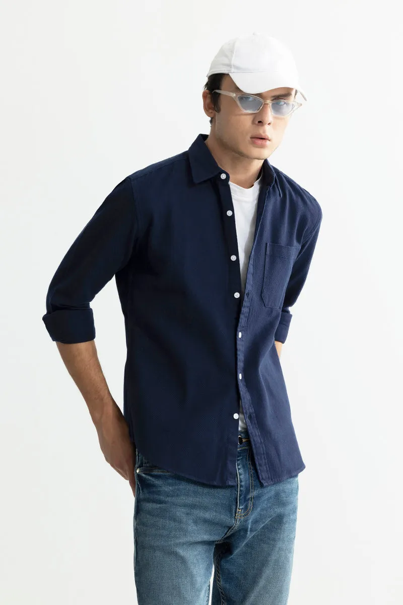 Axton Navy Shirt