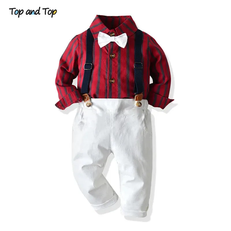 Baby Boys Summer Formal Tie Gentleman Set