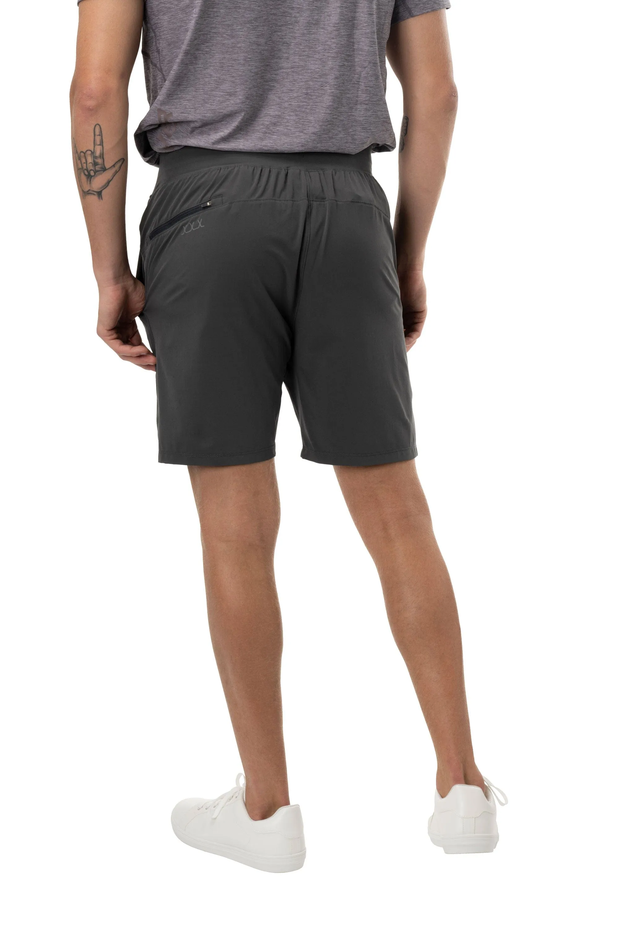 Bauer FLC Core Training Shorts - Grey