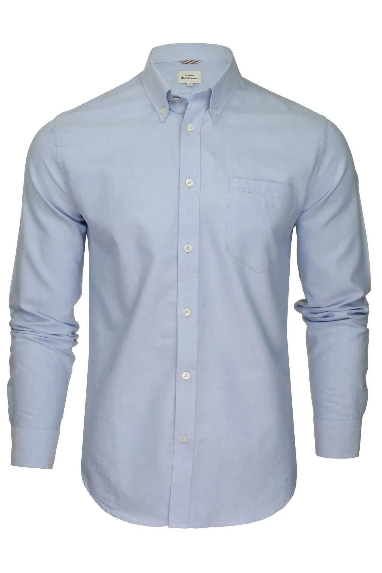 Ben Sherman Men's Button-Down Collar Oxford Shirt, Long Sleeved, Regular Fit