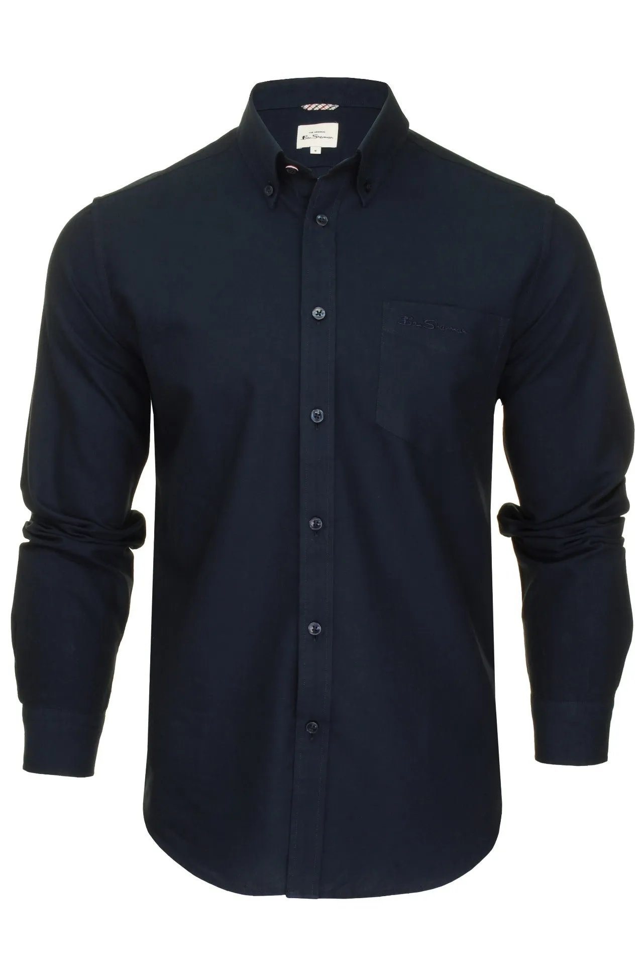 Ben Sherman Men's Button-Down Collar Oxford Shirt, Long Sleeved, Regular Fit