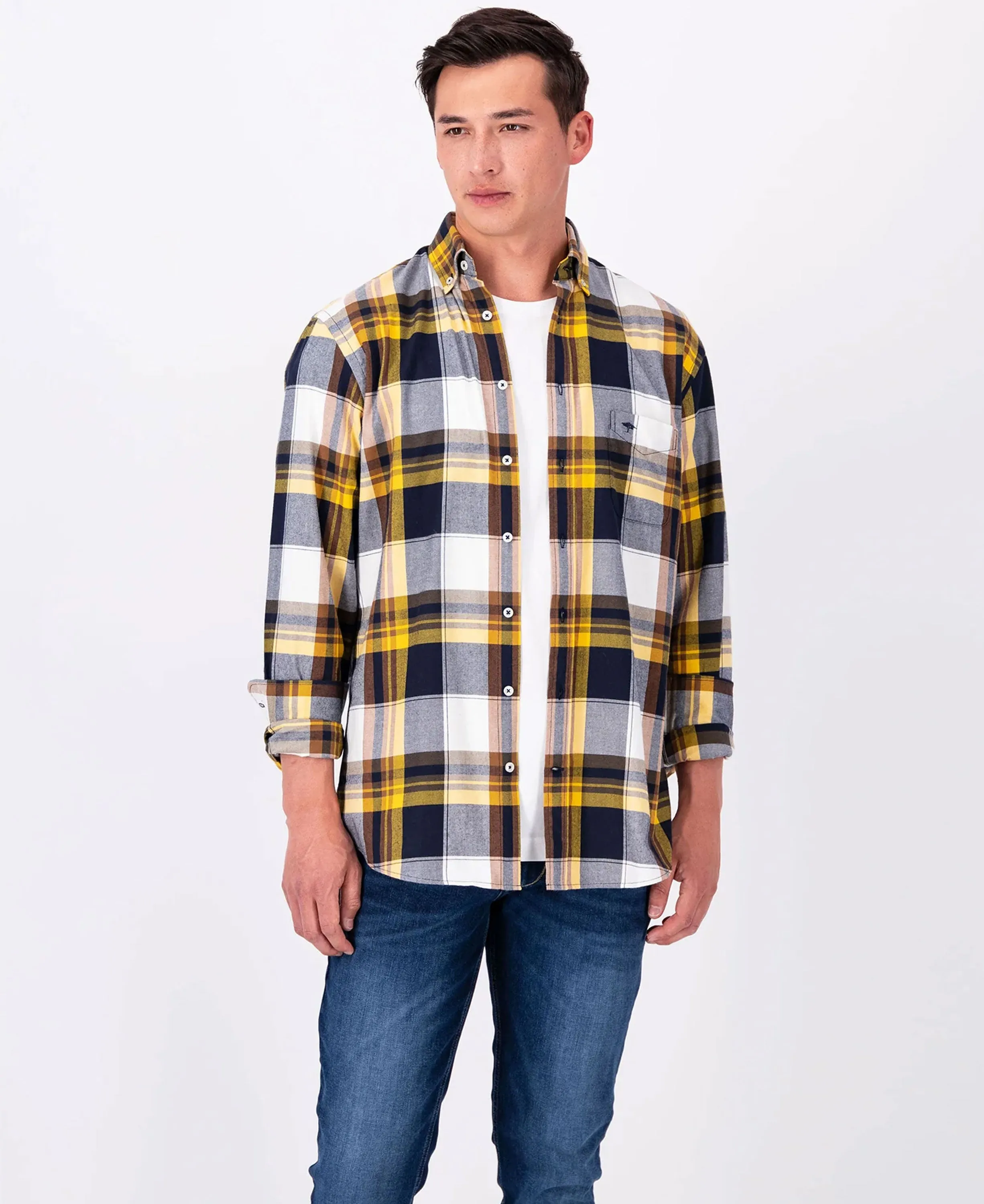 Big Checks Shirt - Navy