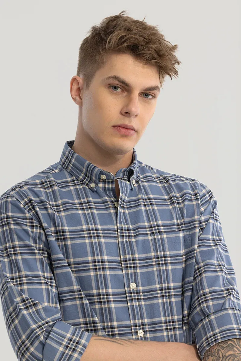 Blue Checks Oxford Shirt