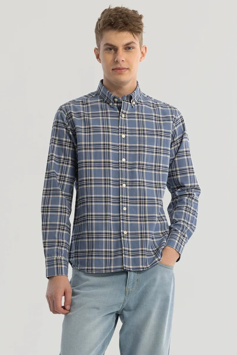 Blue Checks Oxford Shirt