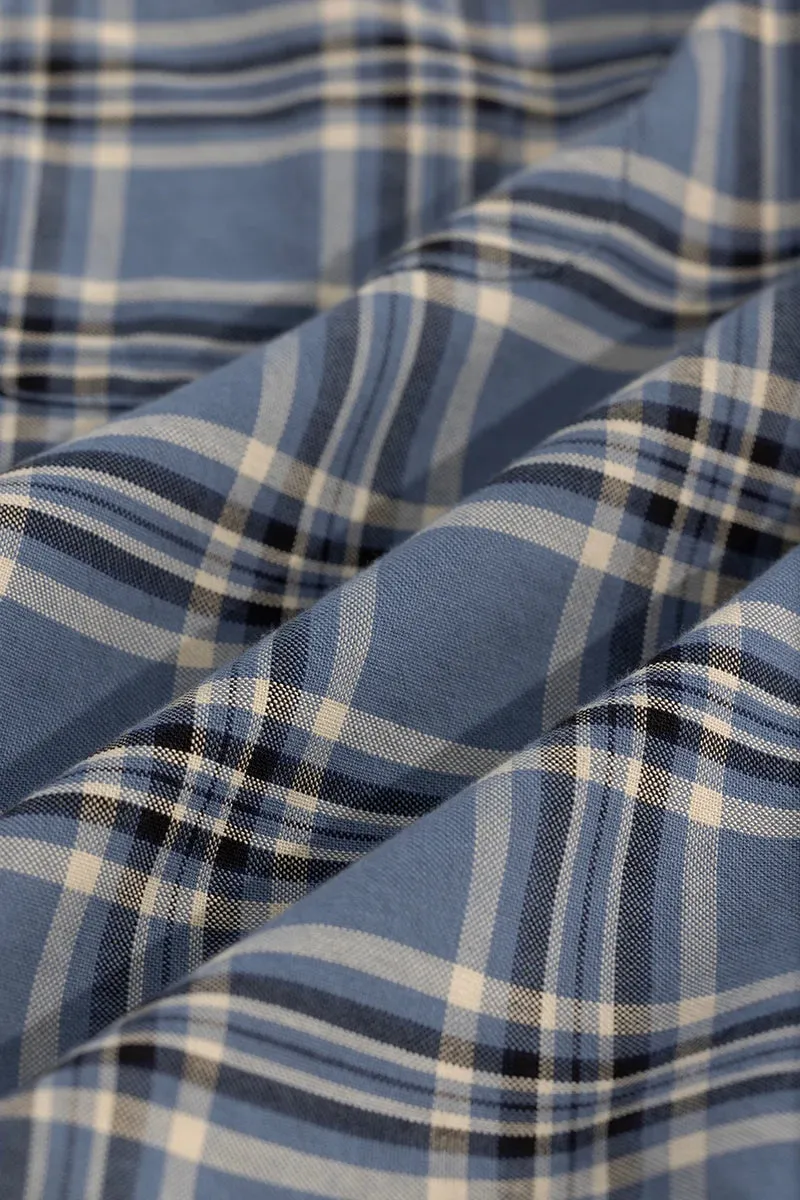 Blue Checks Oxford Shirt