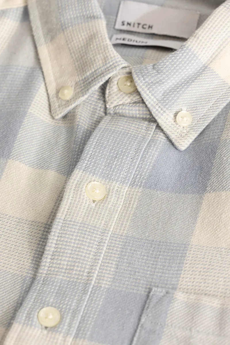 Blue Gingham Checks Shirt