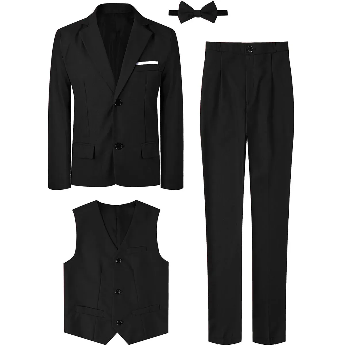 Boy 7-12Y Blue Wedding Formal Gentleman 3pc Sets