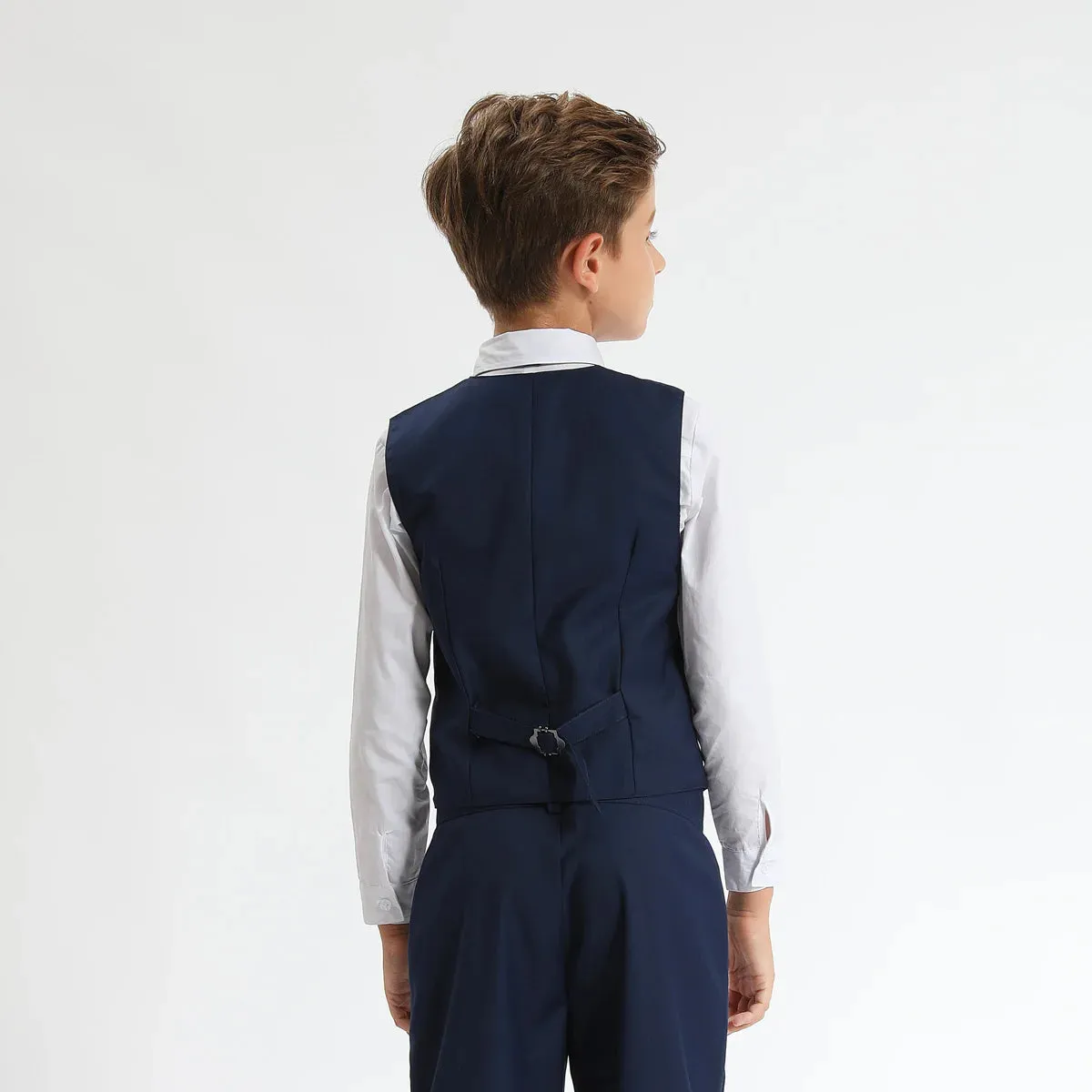 Boy 7-12Y Blue Wedding Formal Gentleman 3pc Sets