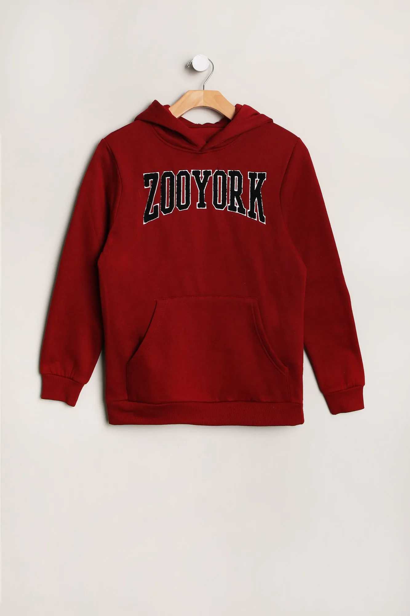 Boys' Zoo York Embroidered Graphic Varsity Hoodie