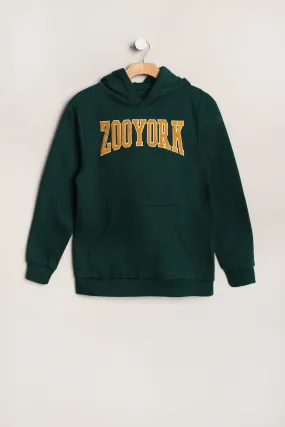 Boys' Zoo York Embroidered Graphic Varsity Hoodie