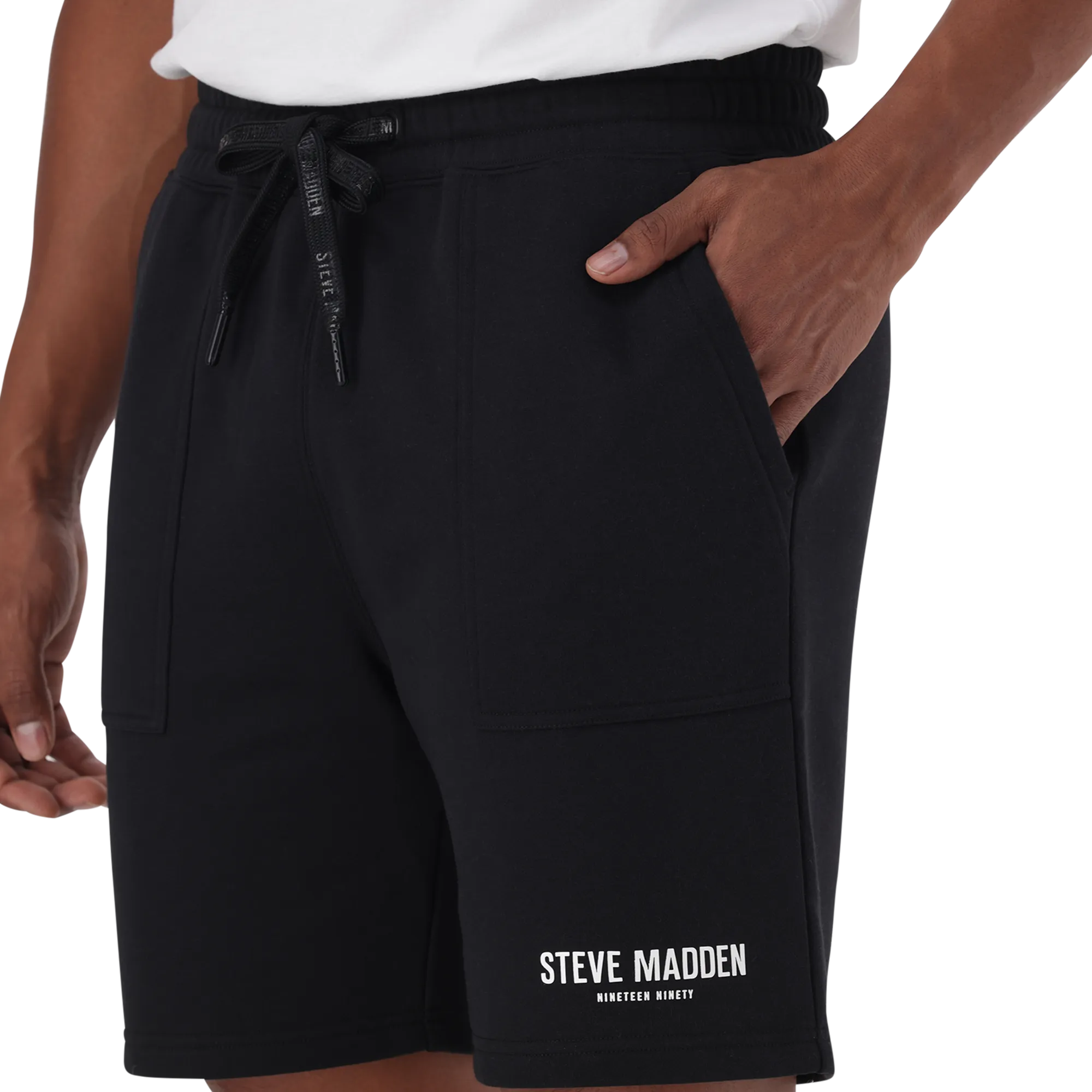 BRODY BLACK JOGGER SHORTS