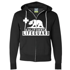 California Lifeguard Zip-Up Hoodie