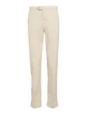 Canali mid-rise straight-leg chino trousers