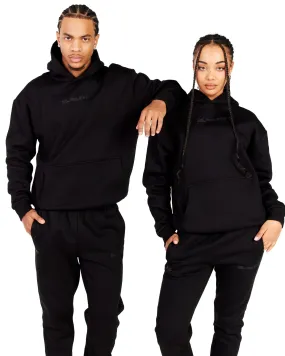 Capital V2 Hoodie - Black / Black