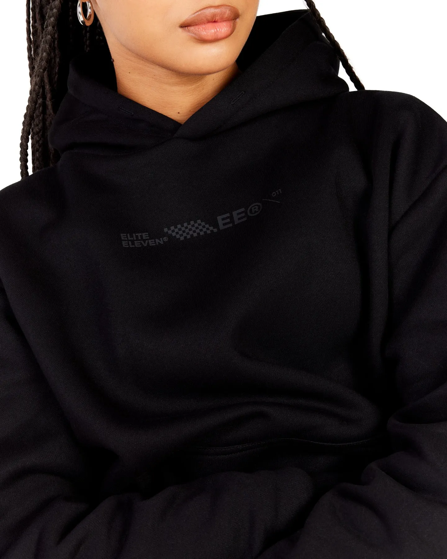 Capital V2 Hoodie - Black / Black