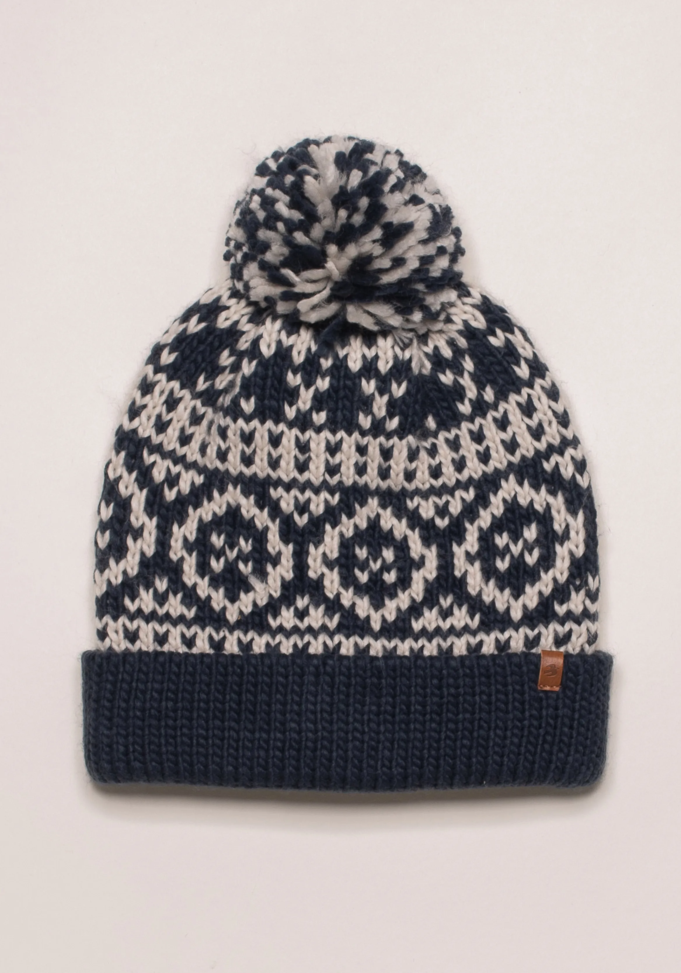 Chunky Fairisle Knit Hat