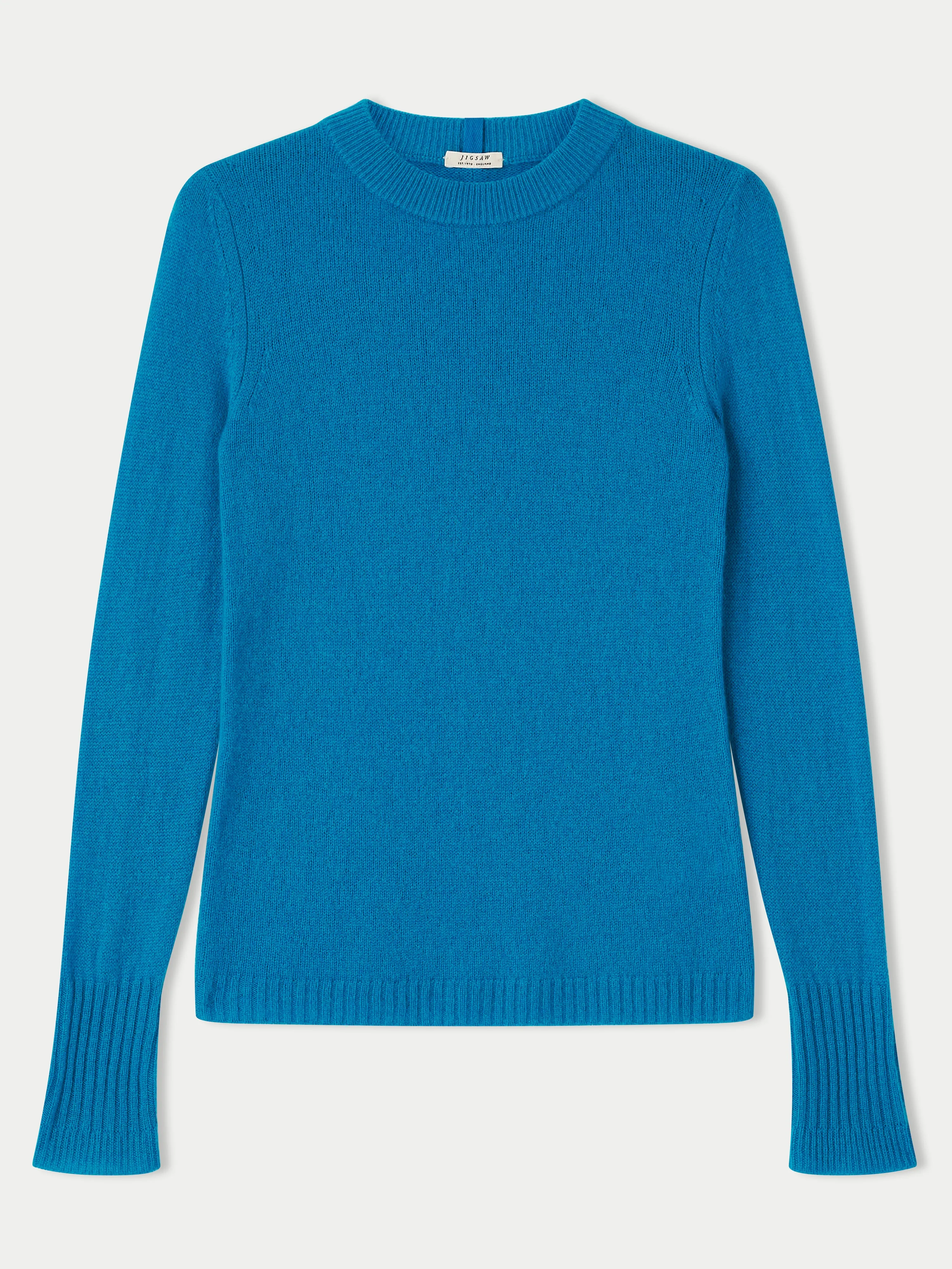 Cloud Cashmere Crew Jumper | Blue