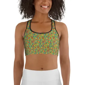 Confetti Sports bra  XS - 2XL