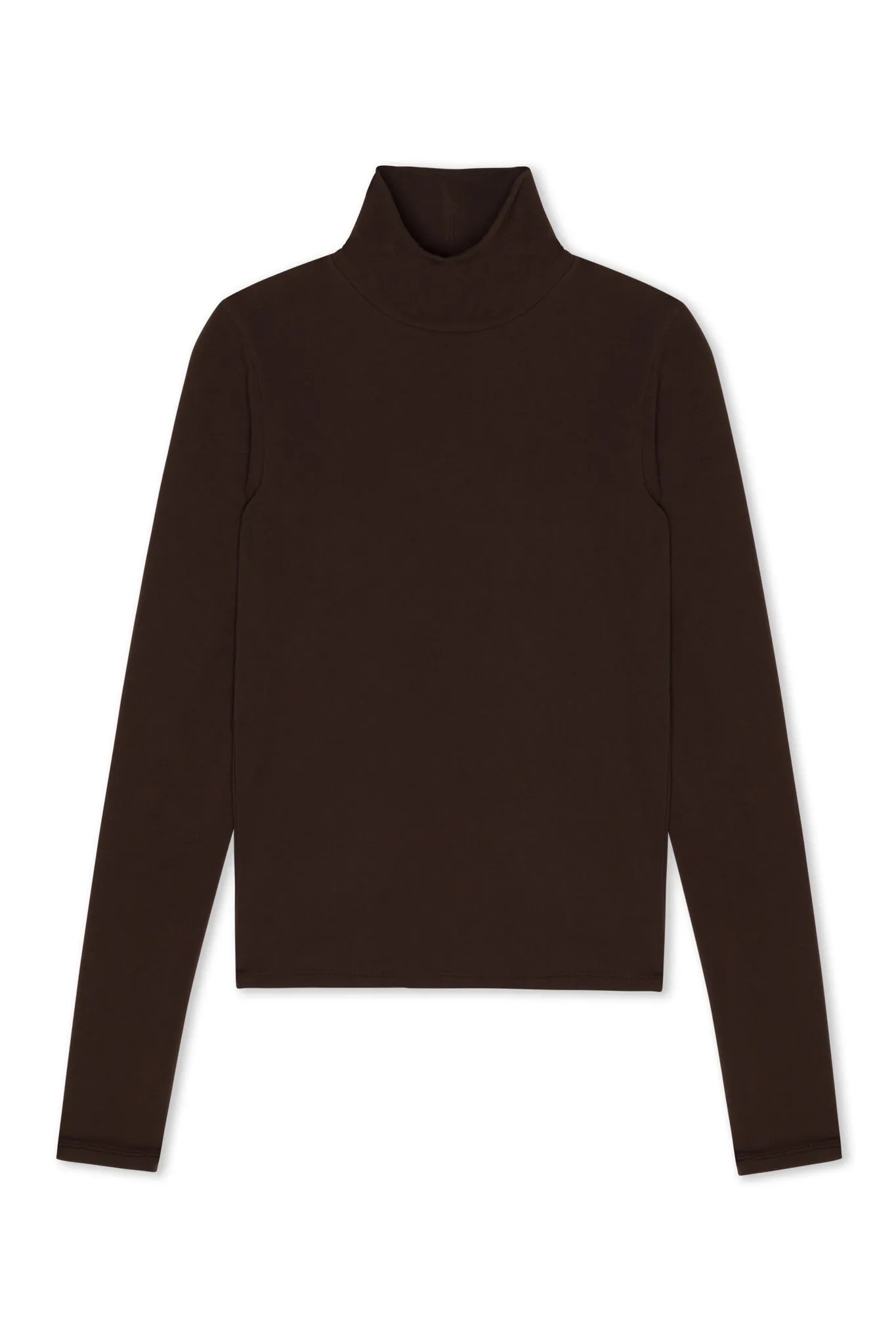 Dark Chocolate City Long Sleeve Turtleneck