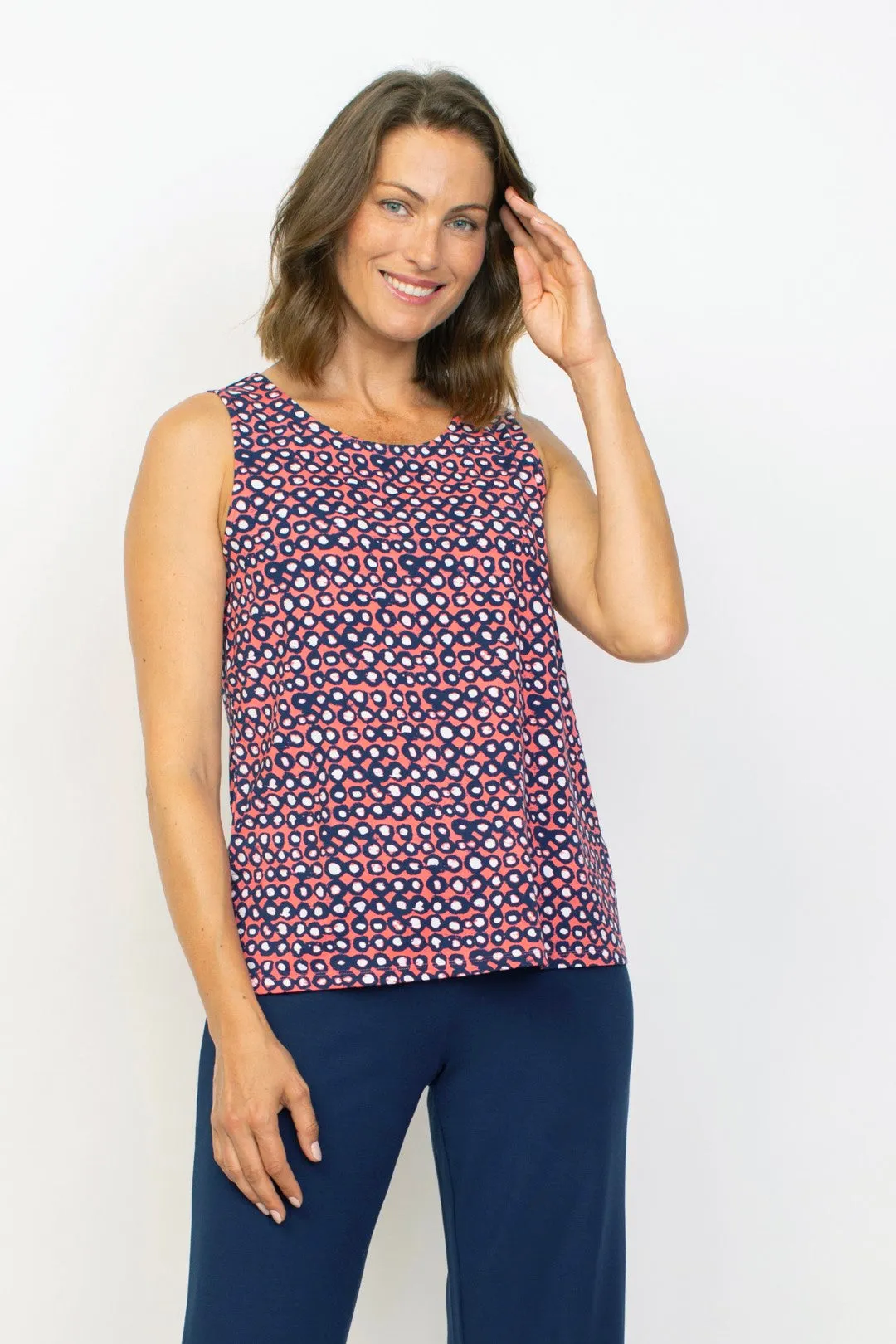 Dot Print Easy Tank