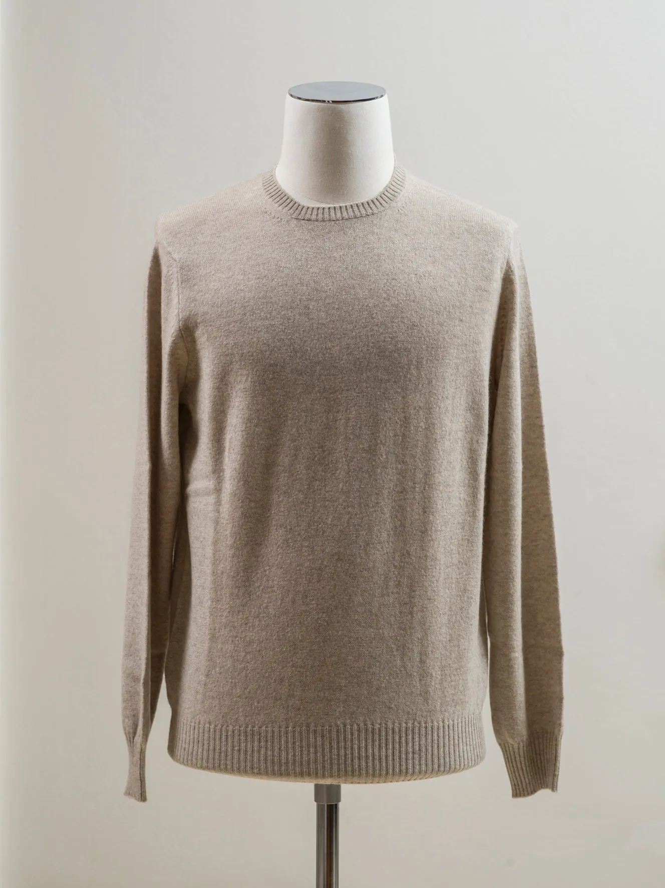 Drumohr Cashmere Crew Neck / Sand