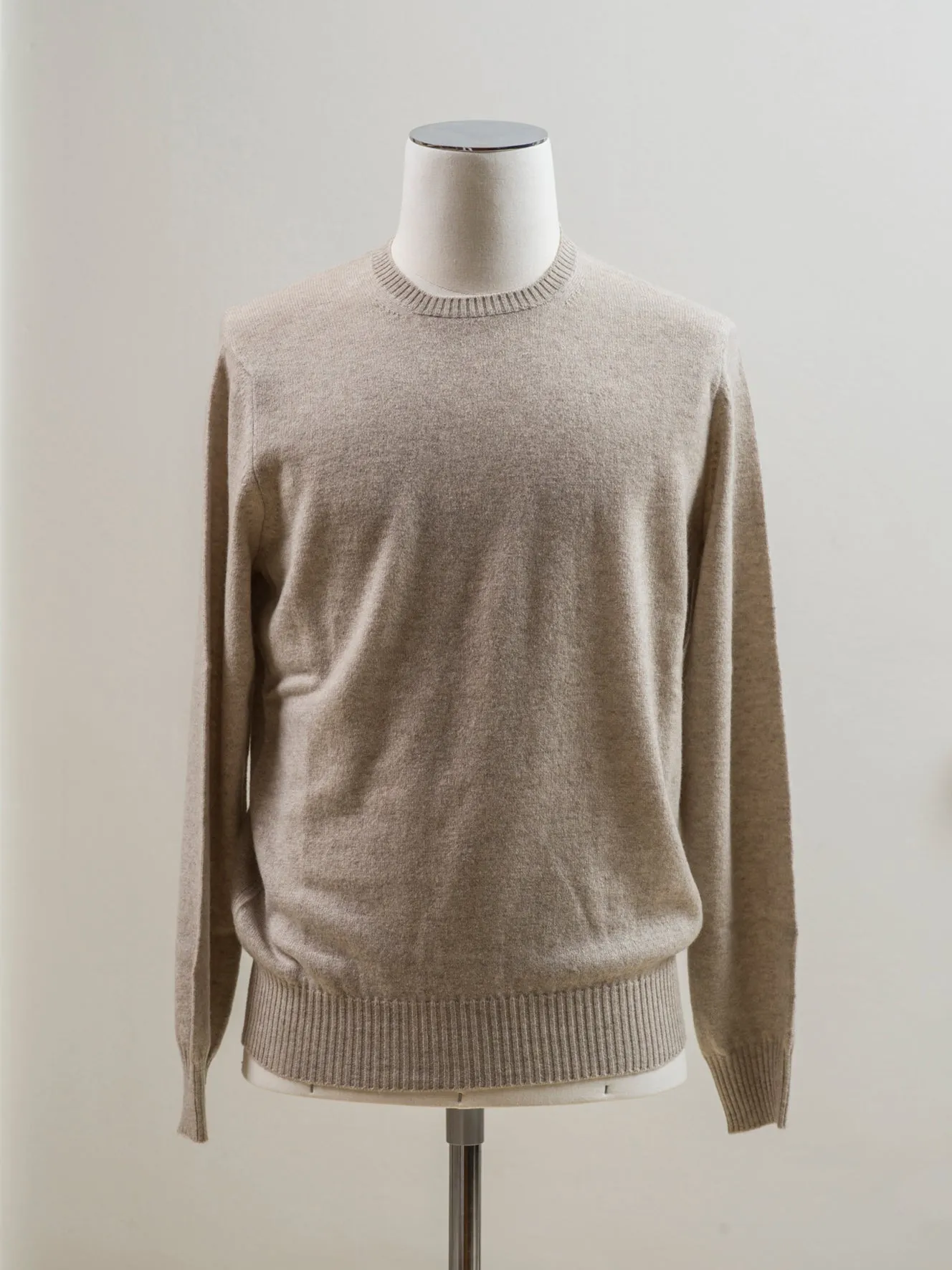 Drumohr Cashmere Crew Neck / Sand