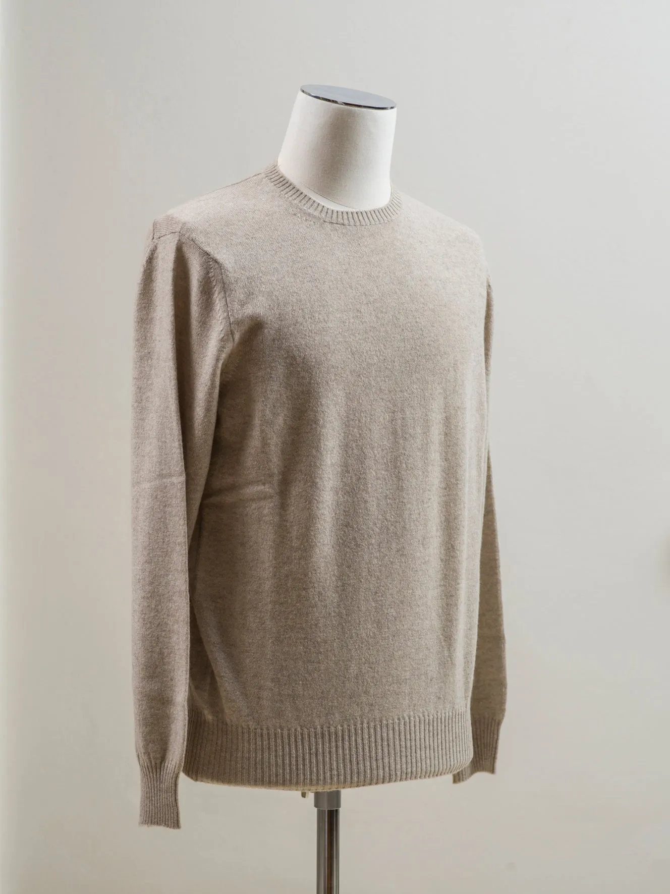 Drumohr Cashmere Crew Neck / Sand