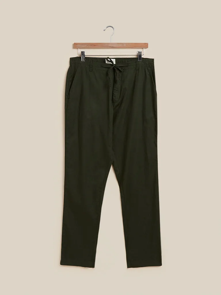 ETA Olive Slim Fit Chinos