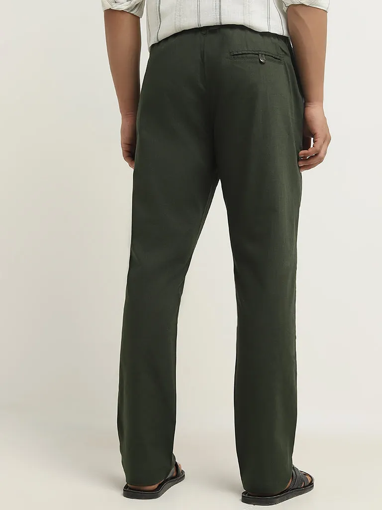 ETA Olive Slim Fit Chinos