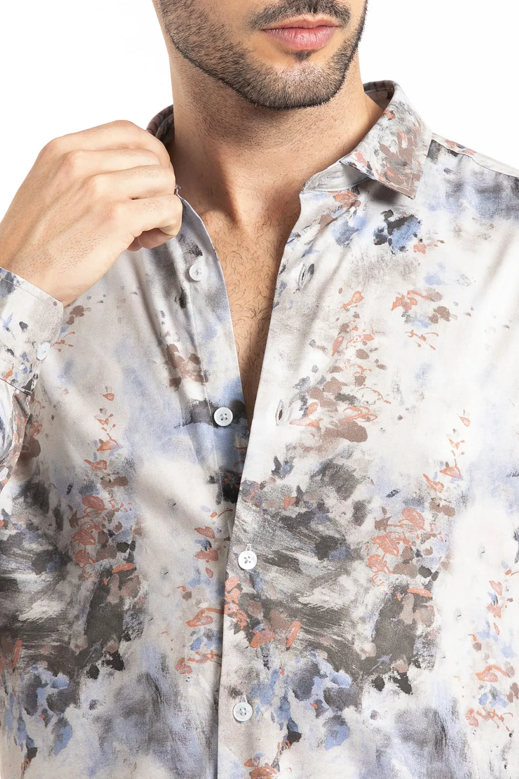 Floral Printed Full Sleeve Shirt