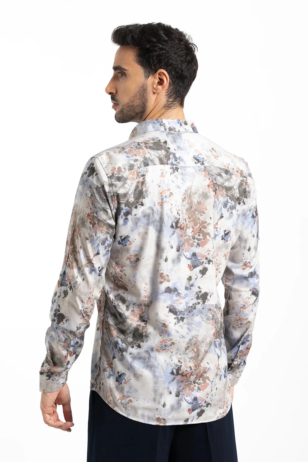 Floral Printed Full Sleeve Shirt