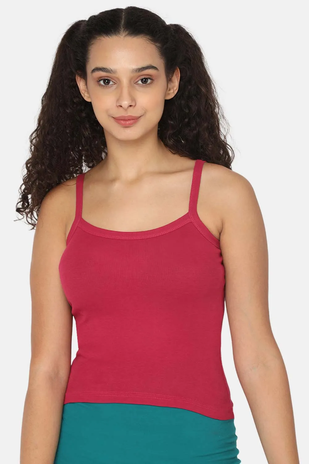 Full Coverage Non-Padded 100% Cotton Intimacy Slip Camisole - IN01