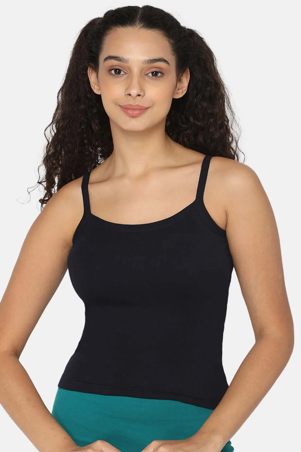 Full Coverage Non-Padded 100% Cotton Intimacy Slip Camisole - IN01