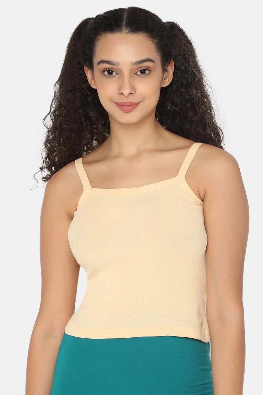 Full Coverage Non-Padded 100% Cotton Intimacy Slip Camisole - IN01