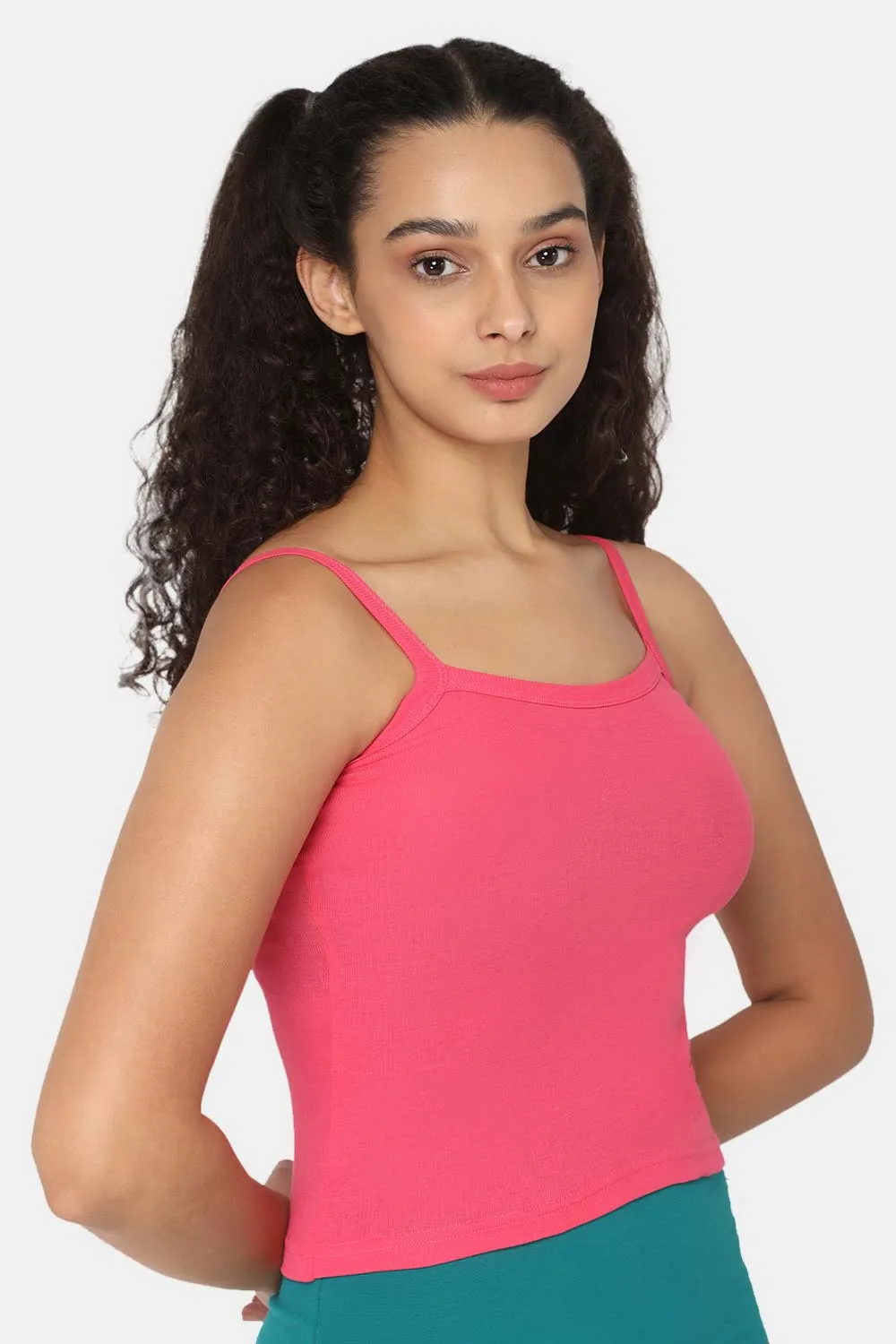 Full Coverage Non-Padded 100% Cotton Intimacy Slip Camisole - IN01