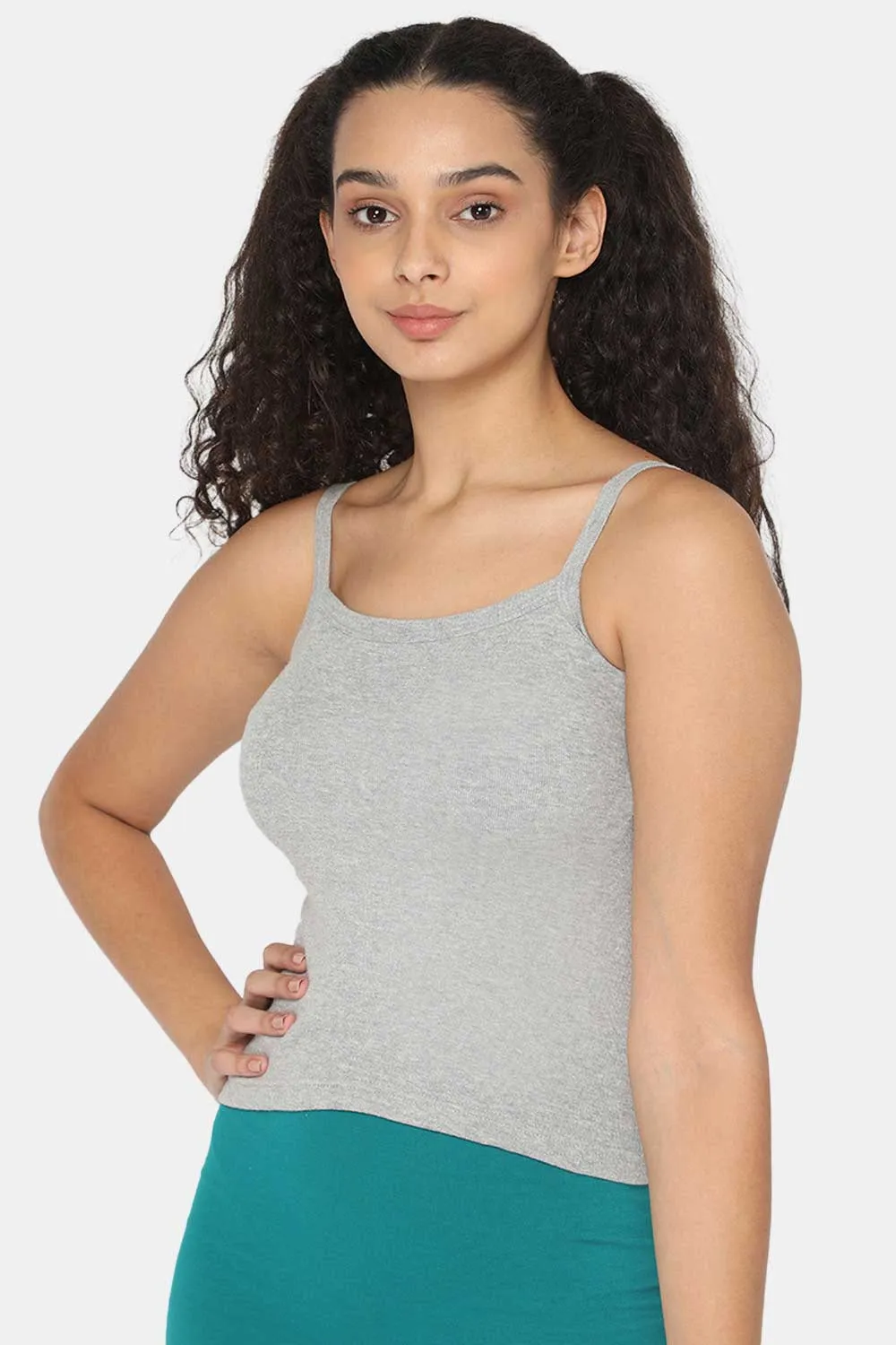 Full Coverage Non-Padded 100% Cotton Intimacy Slip Camisole - IN01