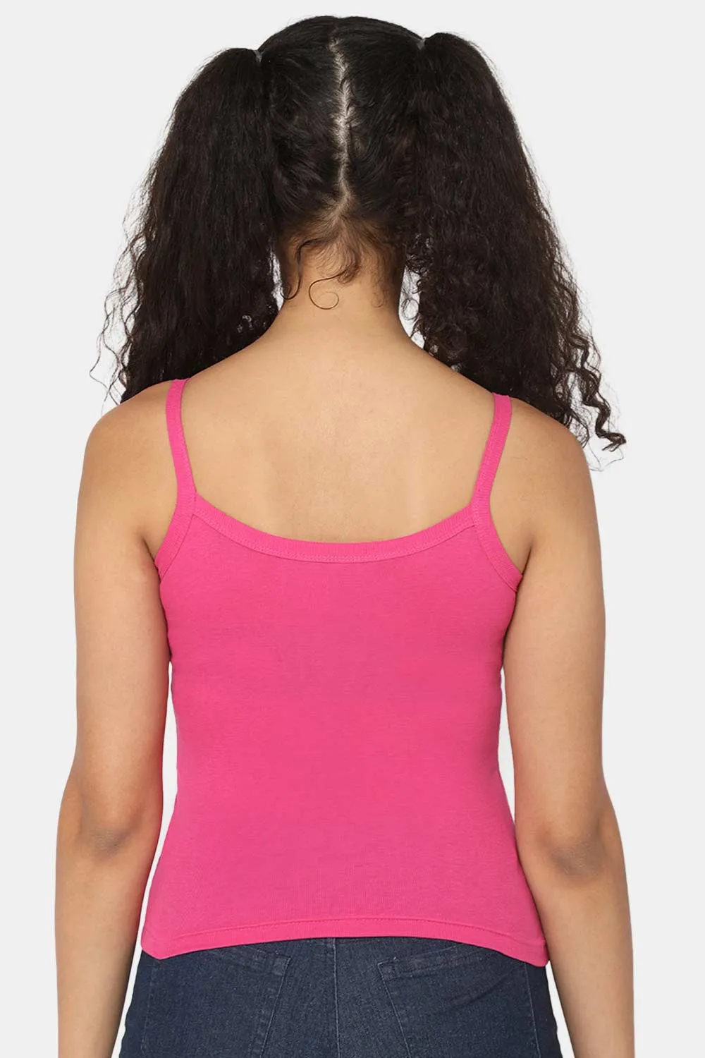 Full Coverage Non-Padded 100% Cotton Intimacy Slip Camisole - IN01