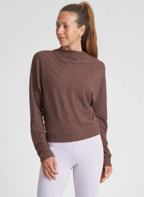 Funnel Neck Dolman Sweater